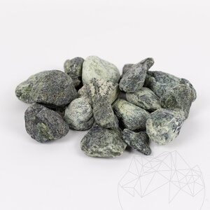 Grüner Marmor Kiesel 4-8 cm Sack 20 Kg