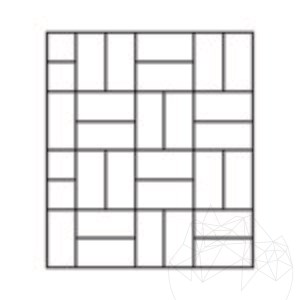 Tundra Grau Geschliffener Marmor 61 x 30,5 x 1,2 cm