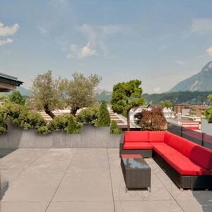 Planter Fioriera - Sinterized Stone, 100X50X2XH50