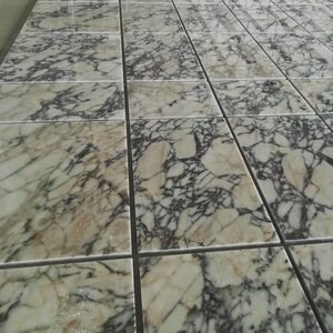 Arabescato Violett Polierter Marmor 60 x 30 x 2 cm (Transluzent)