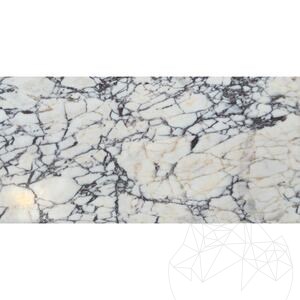 Arabescato Violett Gebürsteter Marmor 60 x 30 x 2 cm