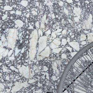 Arabescato Violett Gebürsteter Marmor 60 x 30 x 2 cm