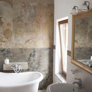 Flexibler Schiefer SKIN Ultra-Flex 2mm - Indian Autumn, 122 x 61cm | Stein für Wände, Möbel, Fassaden
