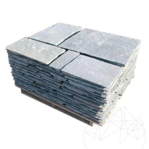 Kavala Hand Cut Roman Pattern Riven Slate 2.5-4.5 cm