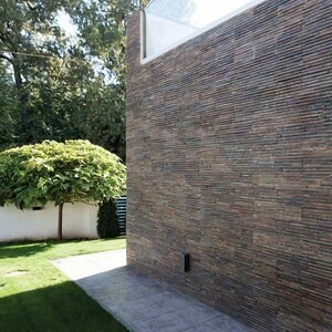 Multi Slate Stripes Wandverkleidungspaneel 15 x 60 cm