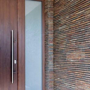 Multi Slate Stripes Wandverkleidungspaneel 15 x 60 cm