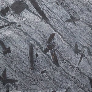 Silberner Naturschiefer, poliert, 60 x 30 x 1,2 cm | Ideal für draußen/innen, vertikal/horizontal