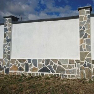 AquaBlue Polygonaler Schiefer - Terrassenfliesenplatten