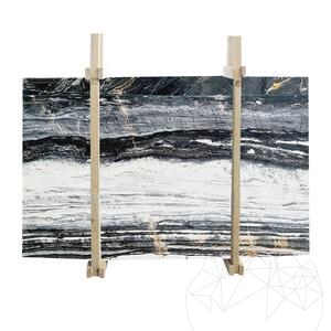 Marmorplatte Azur Black Poliert, 2 cm