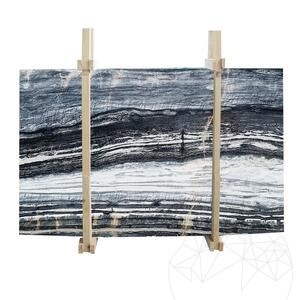 Marmorplatte Azur Black Poliert, 2 cm