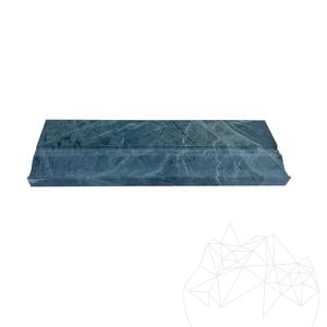 Teos Grüner Marmor M10 Leiste, 10 x 30.5 x 2 cm