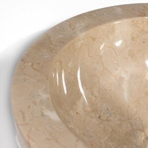 Waschbecken Marmor Matia Beige Kiesel