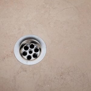 Waschbecken Arco Classic Travertin SCAS2 47 x 47 x 19 cm