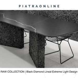 Black Diamond Lineal Extreme Light Design Platte 3CM