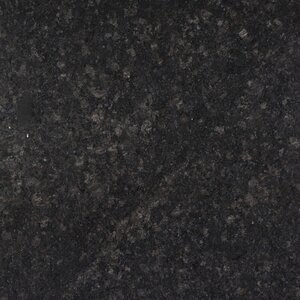 Arbeitsplatte aus poliertem Granit Black Pearl 250 x 65 x 3 cm