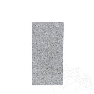 Bianco Sardo Sägeschnitt Granit Poller 20 x 25 x 50 cm