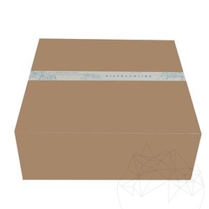 Waschbecken Matia Grüner Marmor 42 x 14 cm