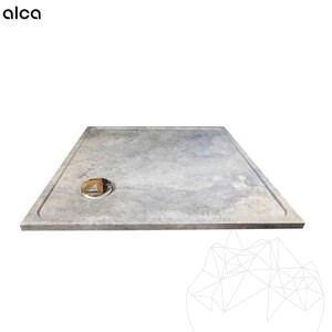 Duschwanne Siphon Alca Plast, chromatiert