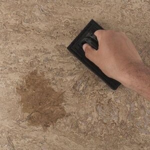 LTP Profesional Black Emulsifying Pad mit Griff - Hochleistungspad (entfernt Schmutz, Kleber, Fugenmasse)