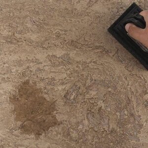 LTP Profesional Black Emulsifying Pad mit Griff - Hochleistungspad (entfernt Schmutz, Kleber, Fugenmasse)