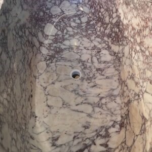 Autograph Badewanne Faro Arabescato Marmor 185 x 86 x 70 cm