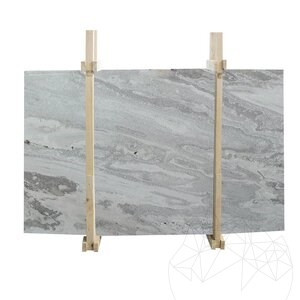 Calacatta Cielo Polierte Marmorplatte 2 cm