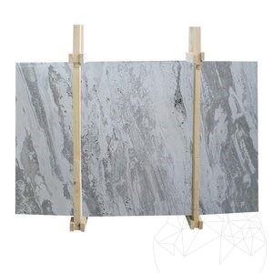 Calacatta Cielo Polierte Marmorplatte 2 cm