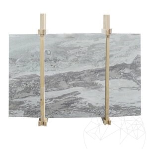 Calacatta Cielo Polierte Marmorplatte 2 cm