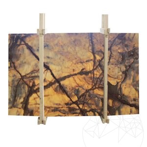 Calacatta Gold Polierte Marmorplatte 2 cm