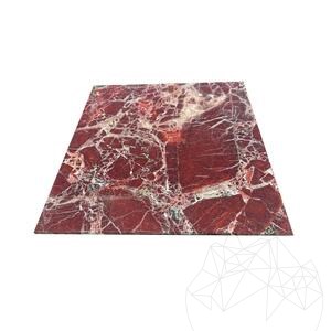 Tischplatte Rechteckig 619x718x12mm Marmor Cherry Levanto Poliert