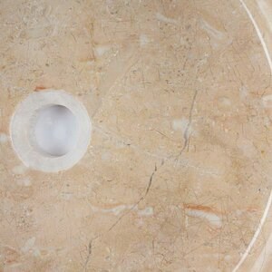 Waschbecken für das Badezimmer - Bursa Beige Marmor RS-22