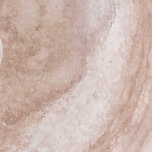 Waschbecken für das Badezimmer - Klassischer Travertin RS 17 - 42 x 12 cm