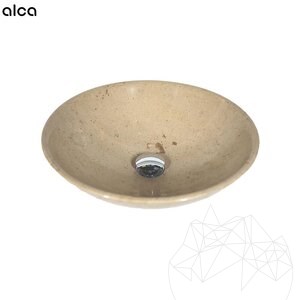 Click Clack Ablaufgarnitur Alca Plast (5/4'', Metall, mit Überlauf, großer Stöpsel)