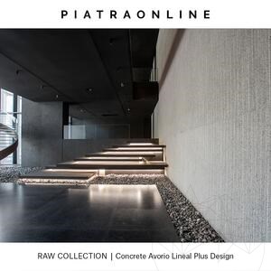 Concrete Avorio Lineal Plus Design Platte 2CM