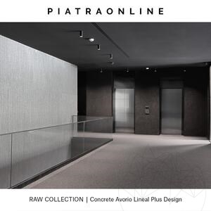 Concrete Avorio Lineal Plus Design Platte 2CM