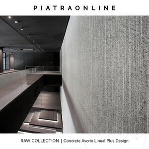 Concrete Avorio Lineal Plus Design Platte 2CM