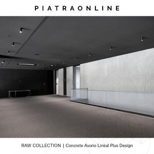 Concrete Avorio Lineal Plus Design Platte 2CM