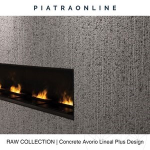 Concrete Avorio Lineal Plus Design Platte 2CM