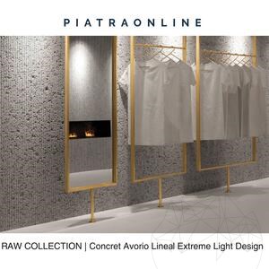 Concrete AvorioLineal Extreme Light Design Platte 2CM