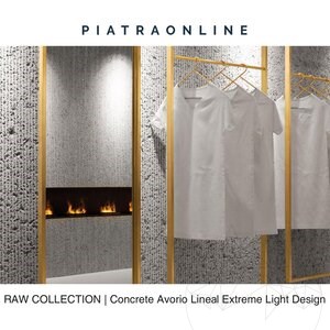 Concrete AvorioLineal Extreme Light Design Platte 2CM