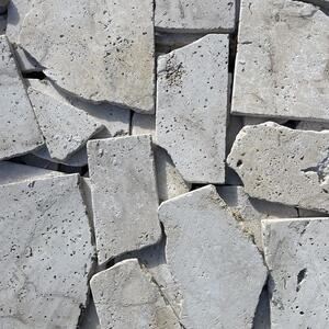 Crazy Paving Classic Trommeltravertin (9-10 Stück/m²)