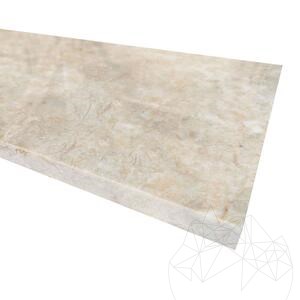 Marmor Crema Royal Polierte Stufe, 120 x 30 x 2 cm