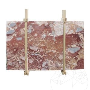 Earth Blue Marble Polierte Platte, 2 cm