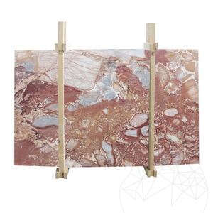 Earth Blue Marble Polierte Platte, 2 cm
