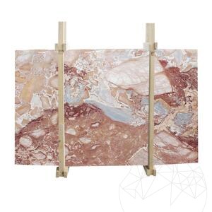 Earth Blue Marble Polierte Platte, 2 cm