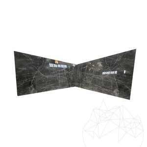 Emotion Polierte Marmorplatte 2 cm