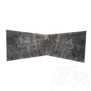Emotion Polierte Marmorplatte 2 cm