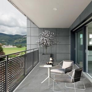 Sinterstein L'ALTRA PIETRA Etna Light Grey, 40 X 80 X 2 cm, R11 - Rutschfest für den Außenbereich