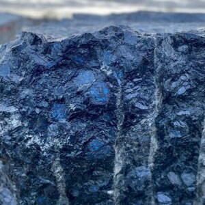 Polierter Labradorite Extra Blau 60 x 30 x 2 cm