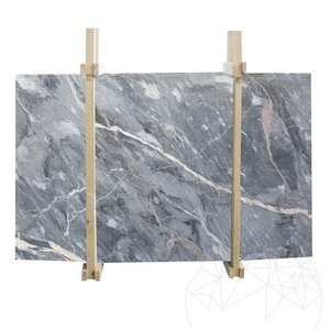 Golden Grey Polierte Marmorplatte 2 cm